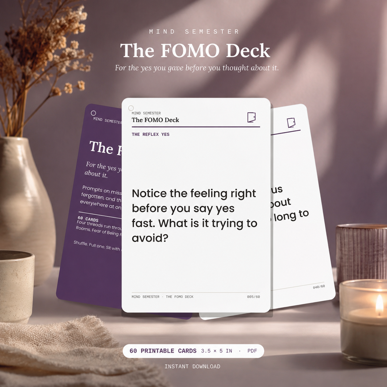 The FOMO Deck
