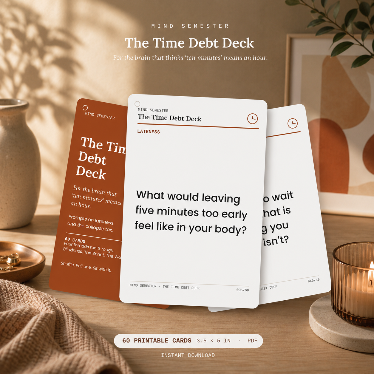The Time Debt Deck