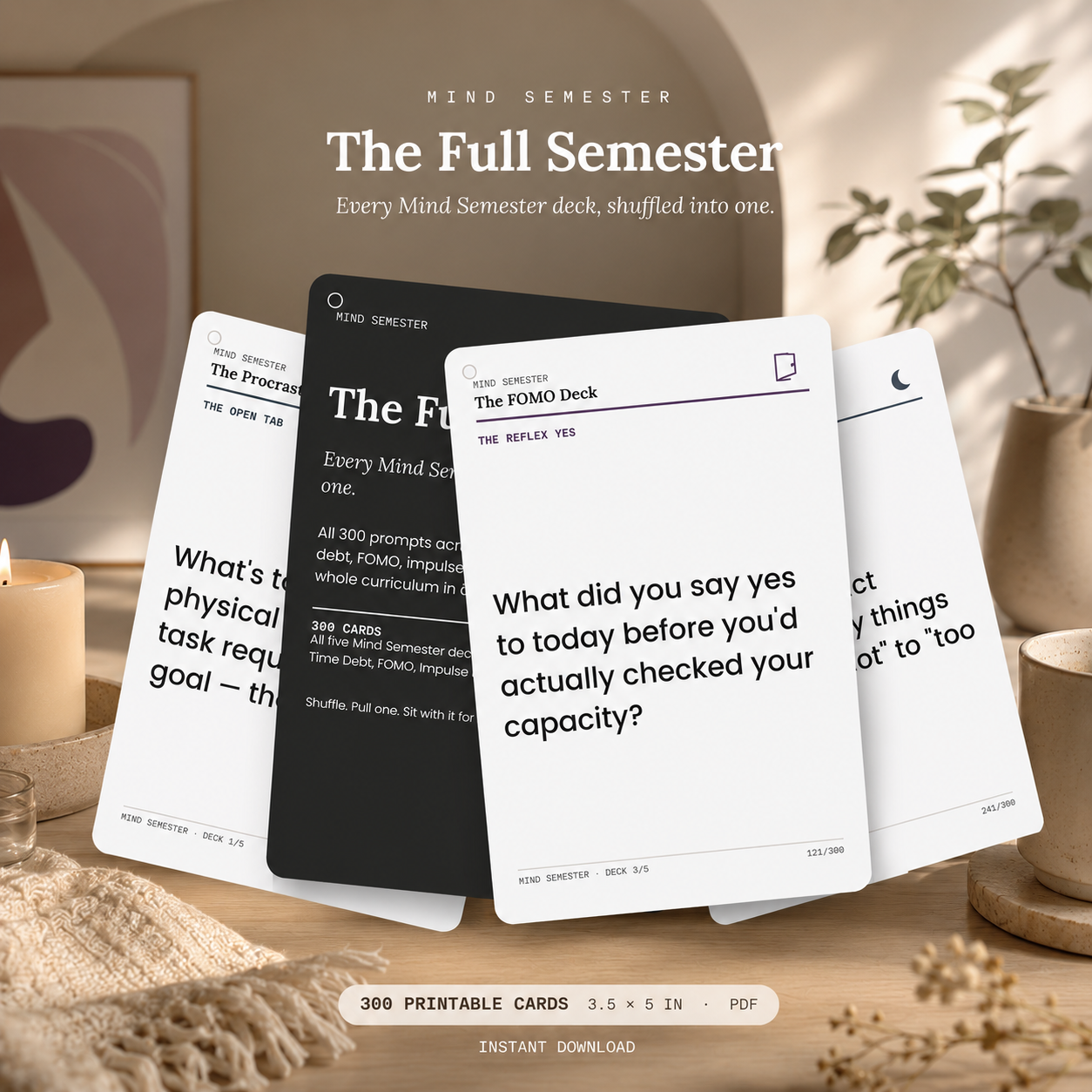 The Full Semester